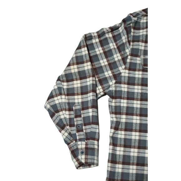 Jachs Plaid Flannel Shirt Mens Size 2XL Shacket Jacket Button Front Lumberjack O - Picture 6 of 16